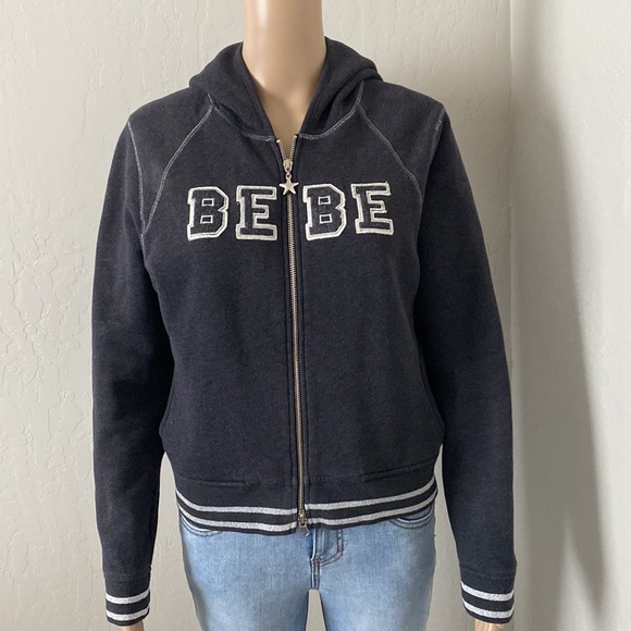 Bebe Sport Logo Zip-Up Hoodie / Small - Picture 5 of 15
